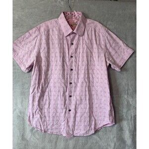 Robert Graham Pink Casual Button Down Shirt